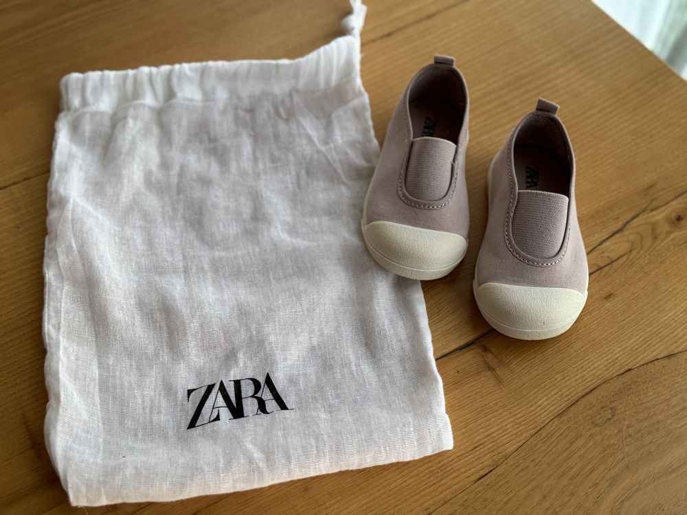 Макасини сліпони дитячи Zara 21 розмір