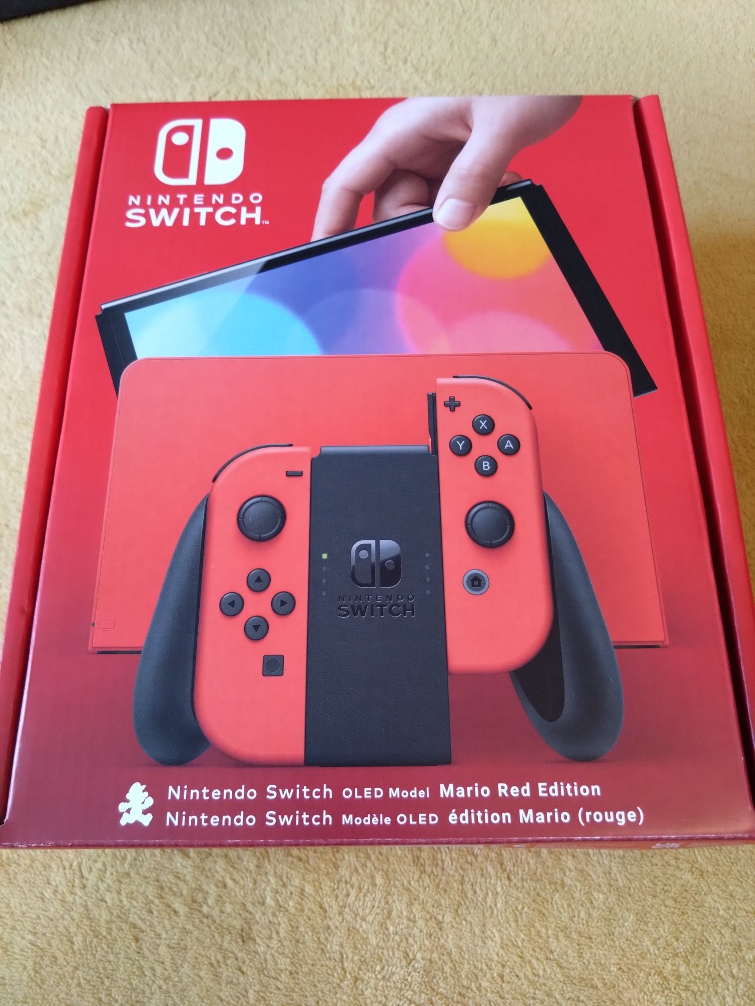 Gwarancja Zestaw Limitowany Nintendo Switch OLED Red Mario Edition