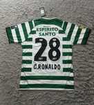 Koszulka piłkarska Sporting Lisbona 2003/2004 Ronaldo Retro