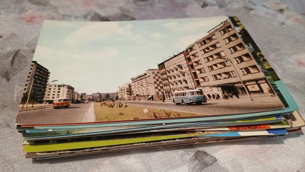 Pocztówki stare 80 szt