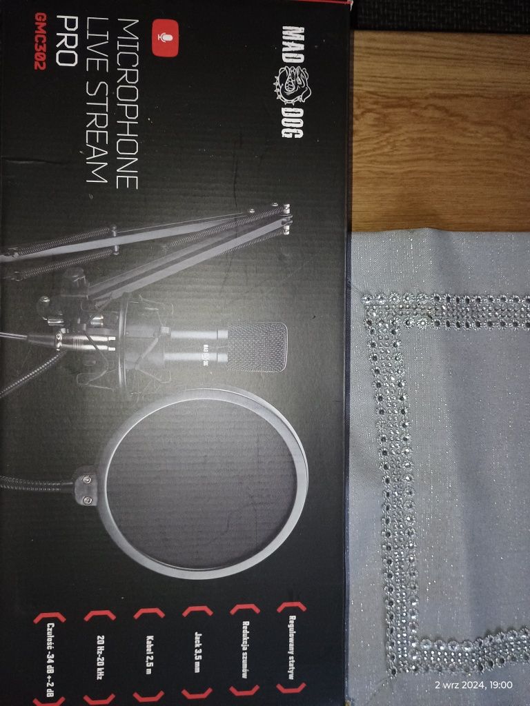 Mikrofon Live Stream PRO GMC302