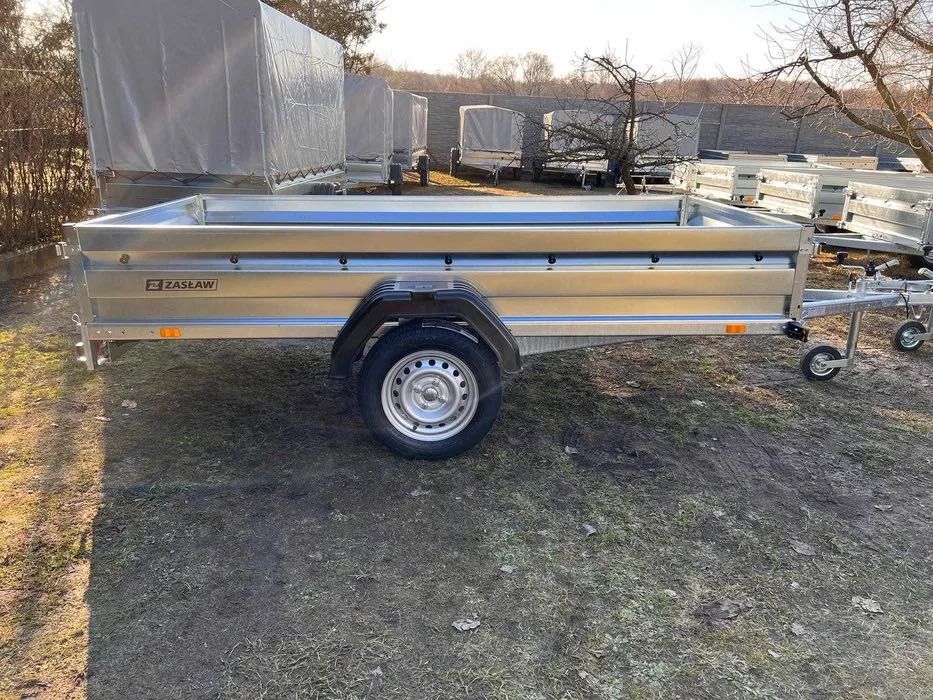 Sprzedam przyczepkę samochodową firmy Zasław 265SU z uchyłem