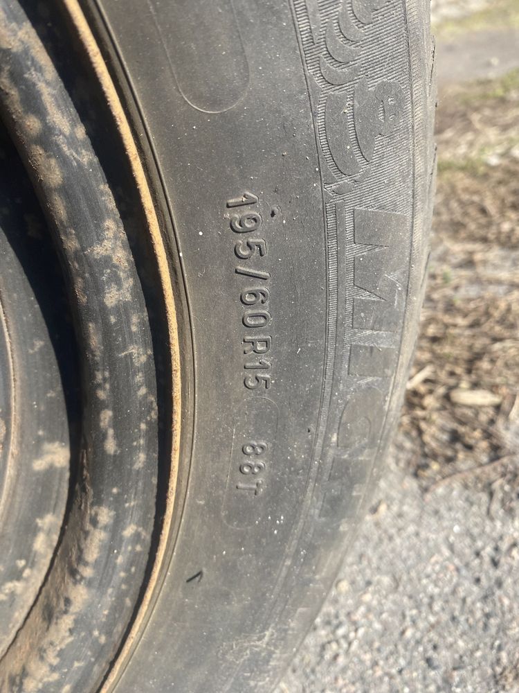 Диски із зимовою резиною MICHELIN 4x114,3