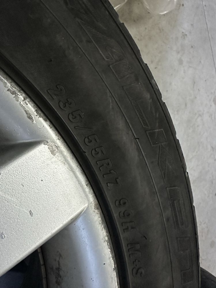 Колеса 5х112, 235/55 r17 Mercedes