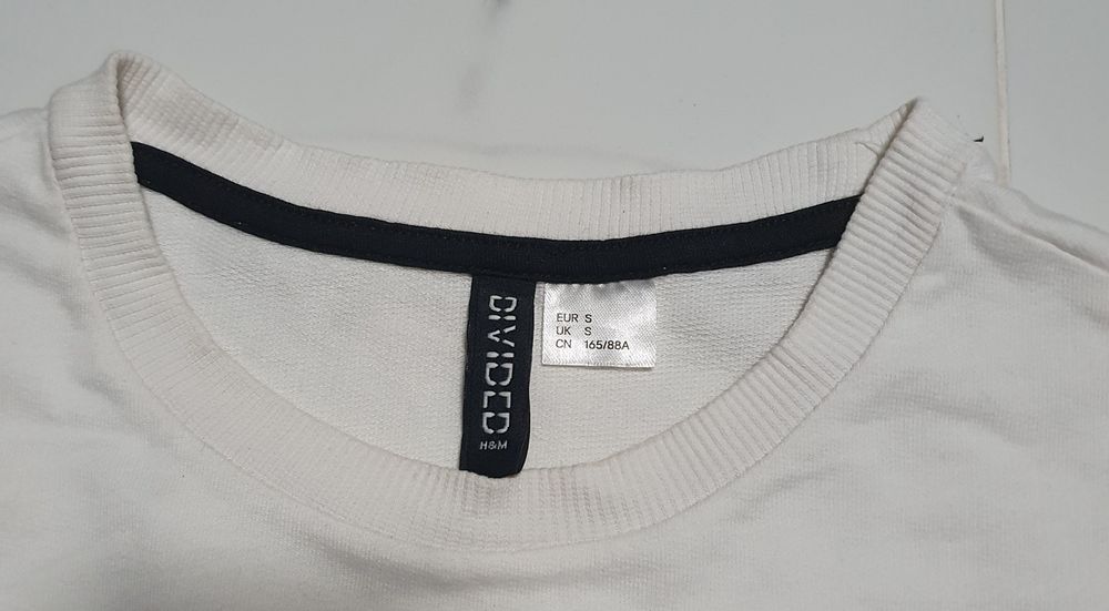Bluza top Nasa H&M S biała