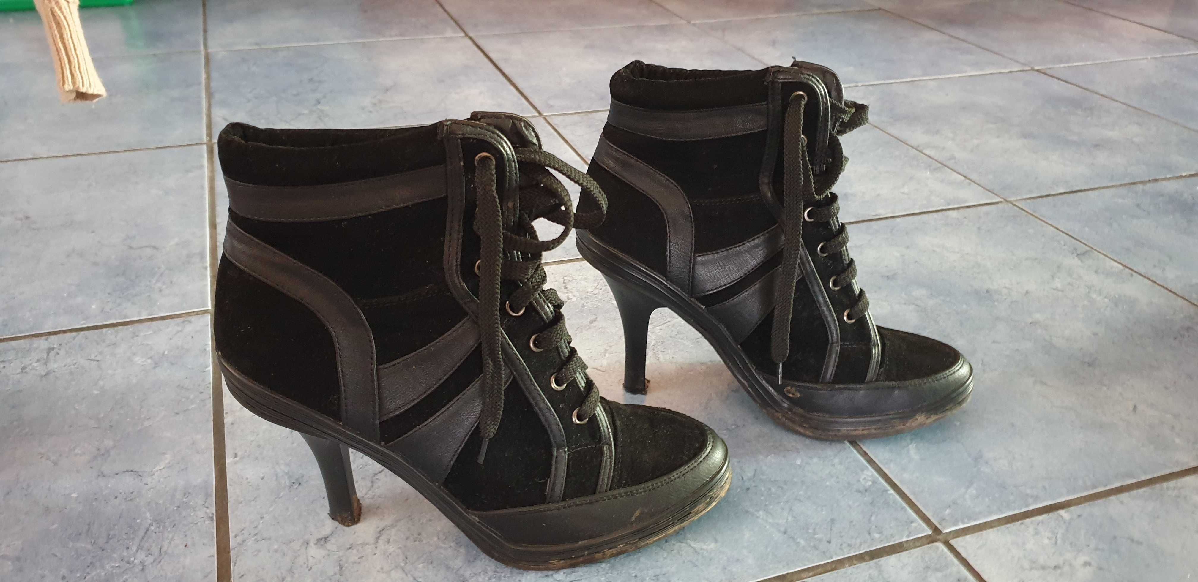 Buty na obcasie r  40 za 10zl