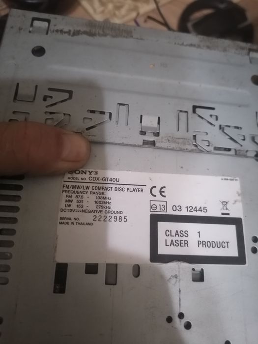 Магнитола Альпин оригинал