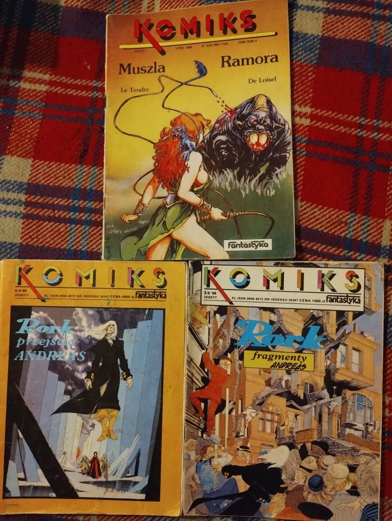 Miesięcznik Komiks Fantastyka 1989/1990