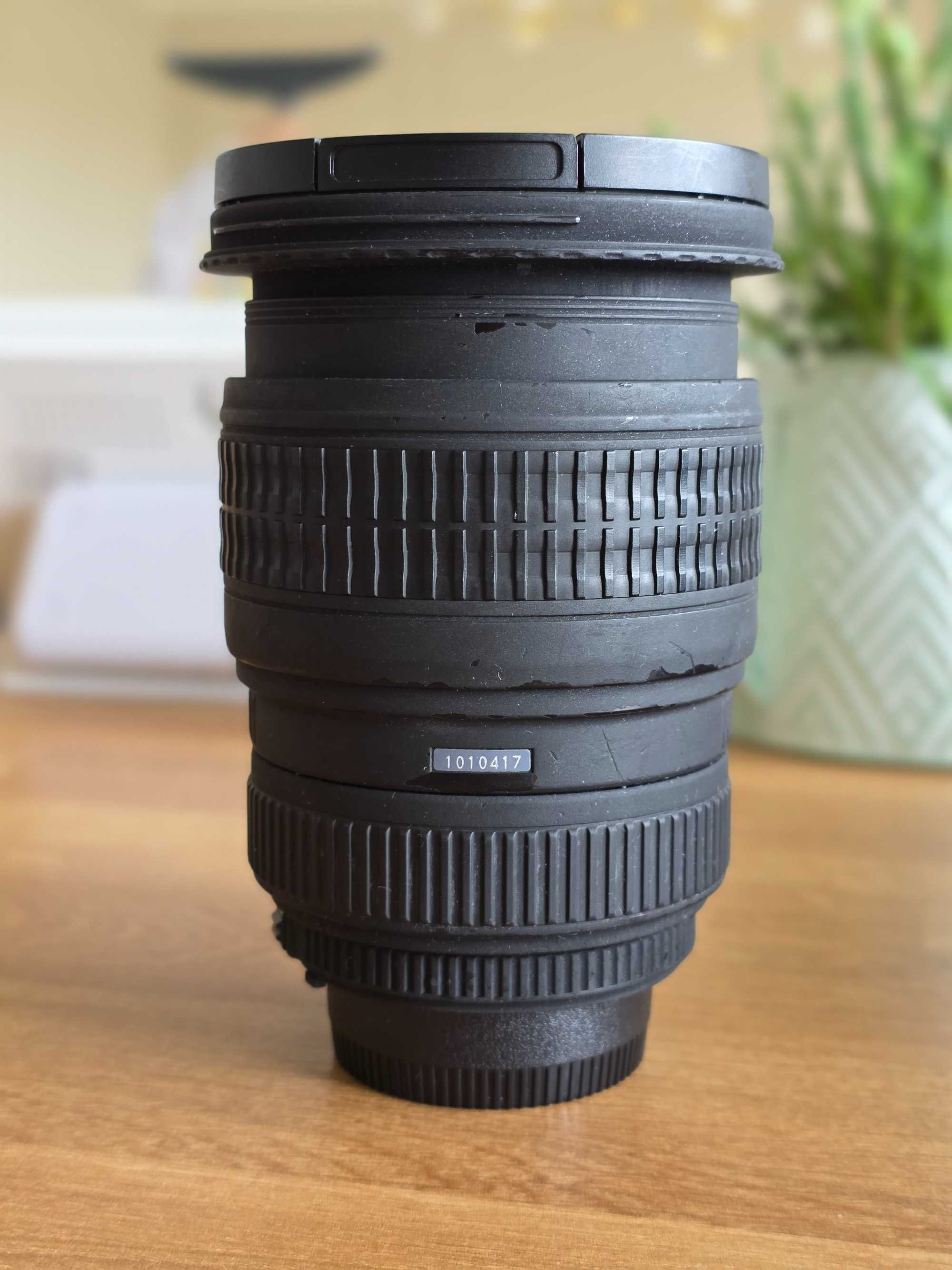 Obiektyw Sigma 24-70mm F2.8 EX DG Macro Nikon bdb pełna klatka FF