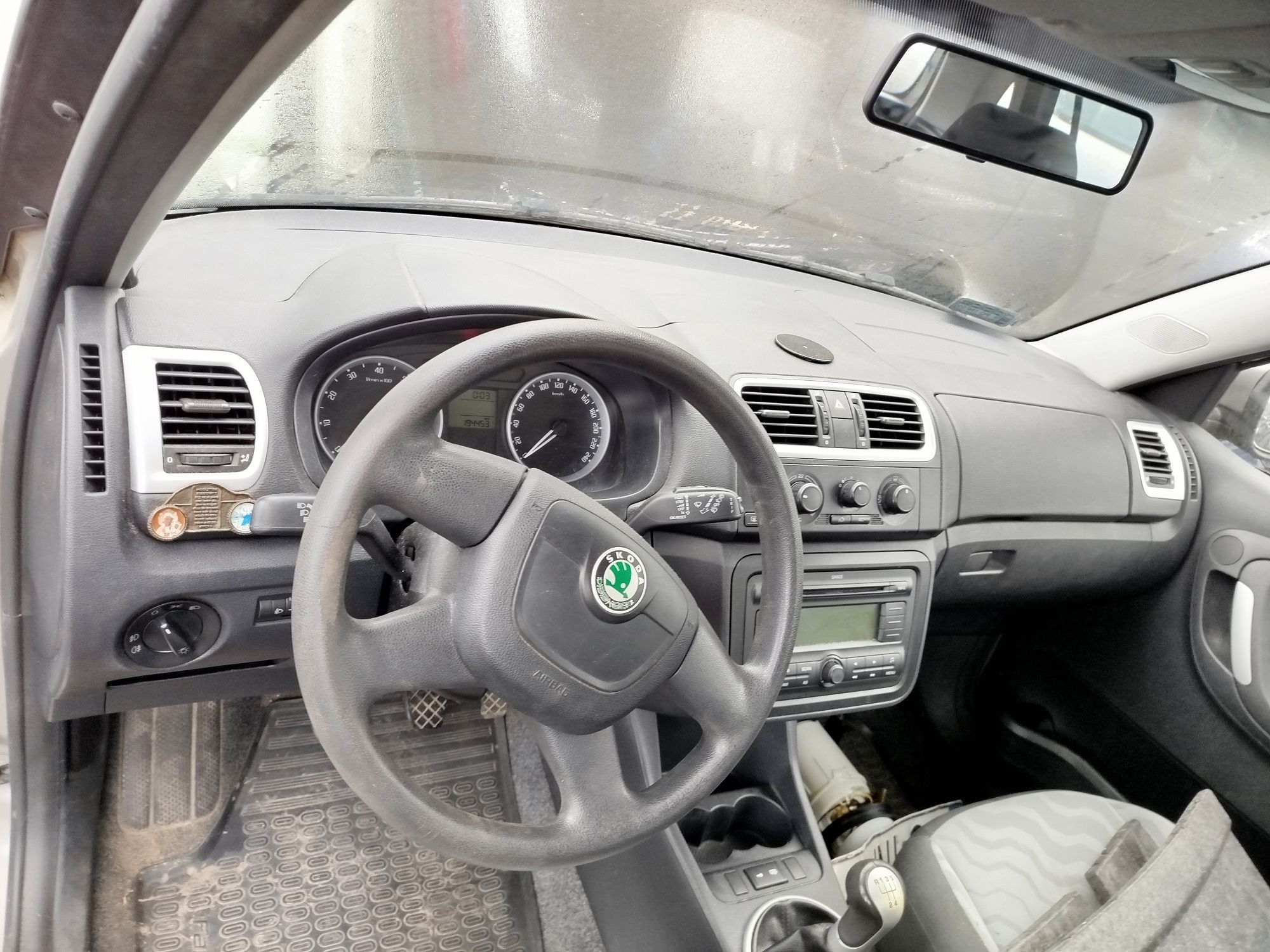 Skoda Fabia II Deska airbag Pasy poduszki powietrzne komplet wysyłka