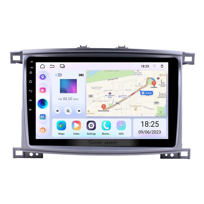 Штатна магнітола Topway для Toyota Land Cruiser 100 2003-2008 Android