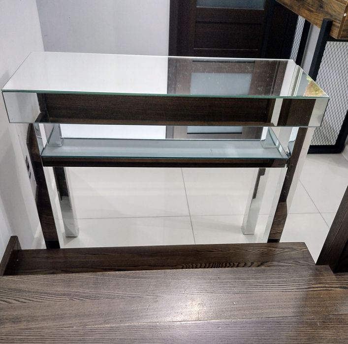 Konsola komoda lustrzana