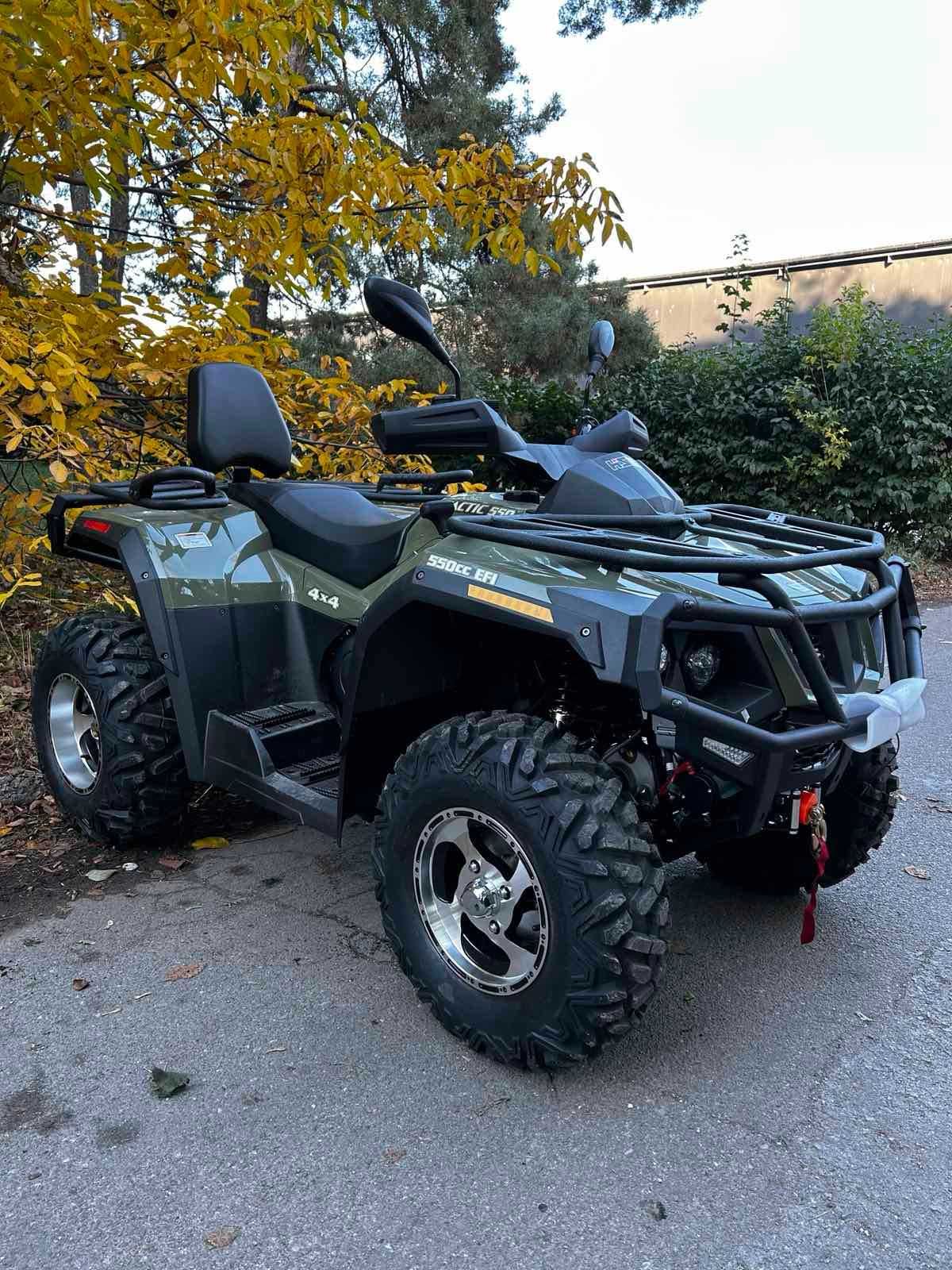Квадроцикл HISUN 550 Dark Green