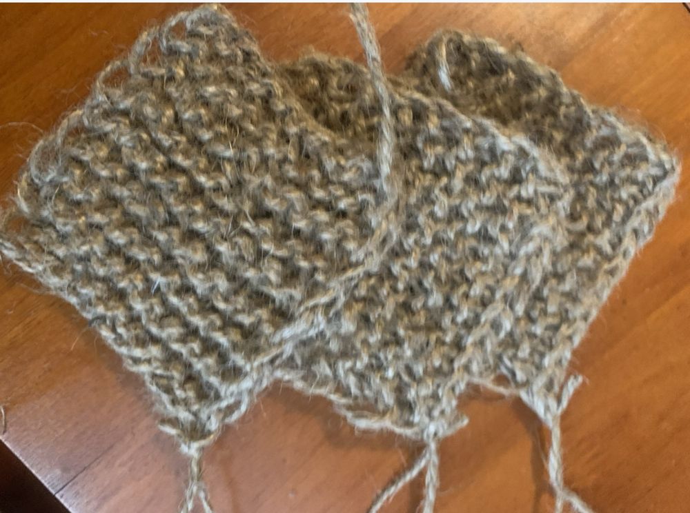 Myjka jutowa 3szt ekologiczna handmade