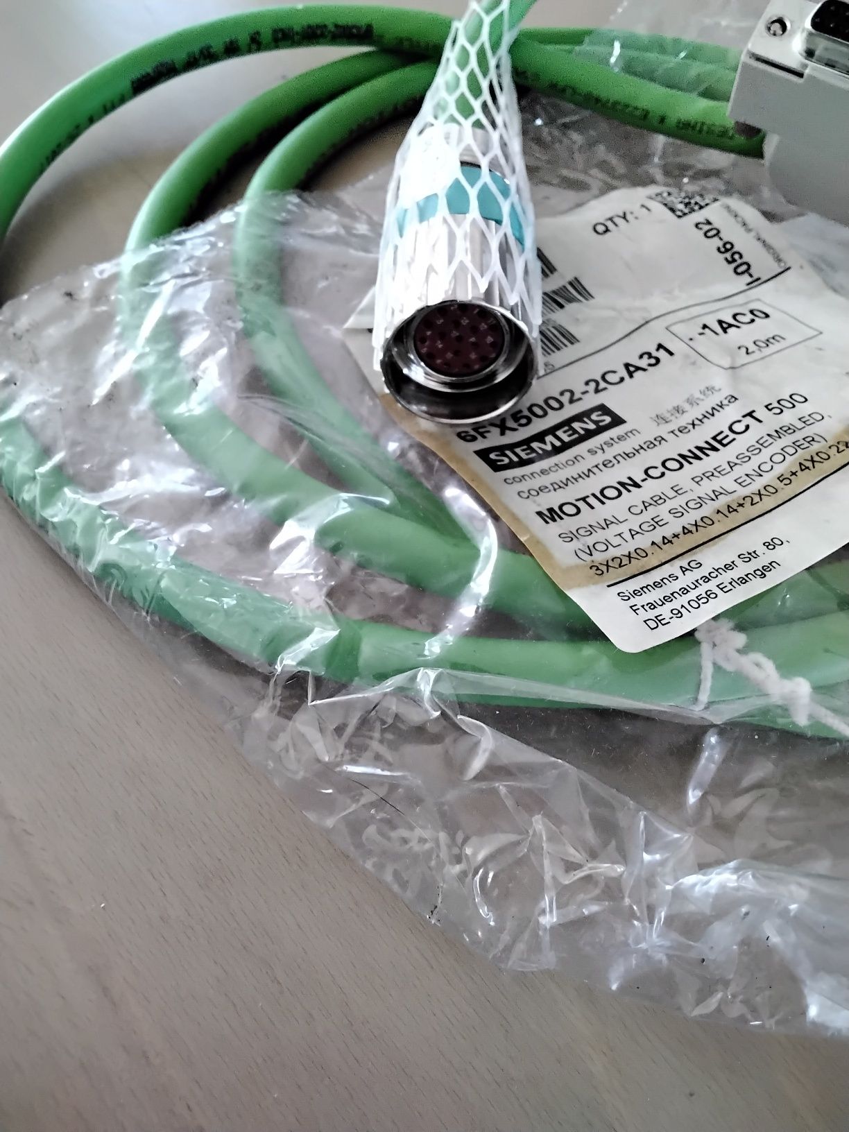 Kabel sygnałowy, Motion-connect 500 , Siemens 6FX5002-2CA31-1AC0