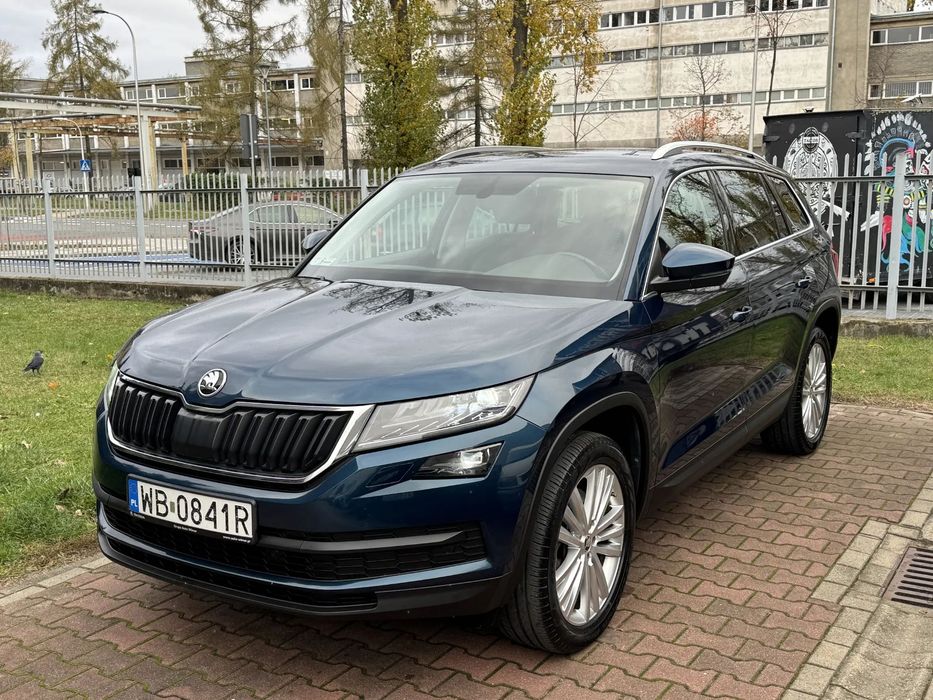 Skoda Kodiaq 2.0TDI 190KM DSG 4x4 Style Salon PL Serwis LED KAMERA