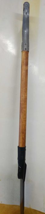 Лопата штыковая прямоугольная с металлической ручкой советская