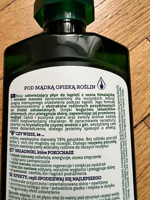Odświeżający płyn do kąpieli Farmona 500 ml