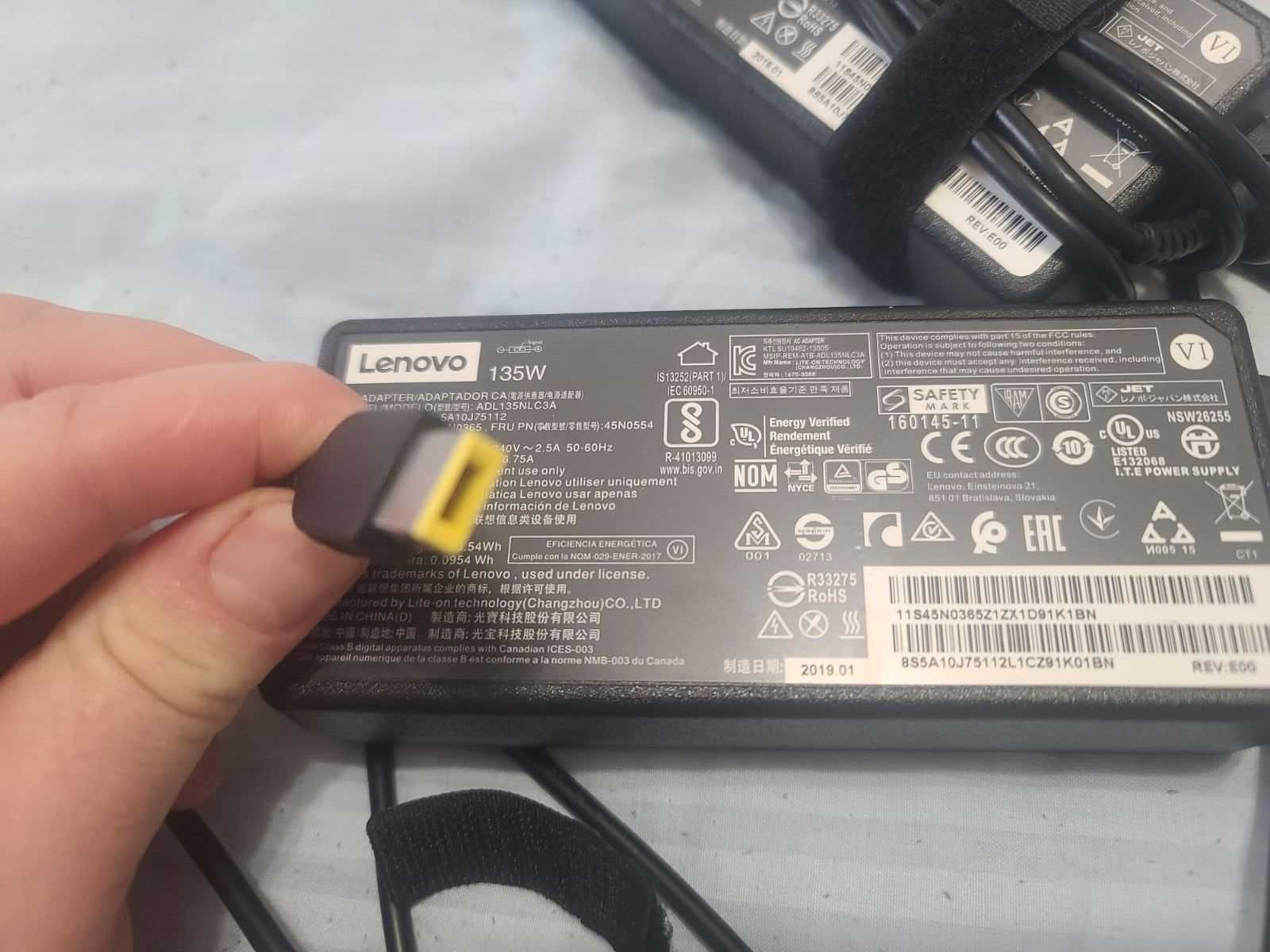 Зарядка до Ноутбука Оригинал Lenovo 130W Usb