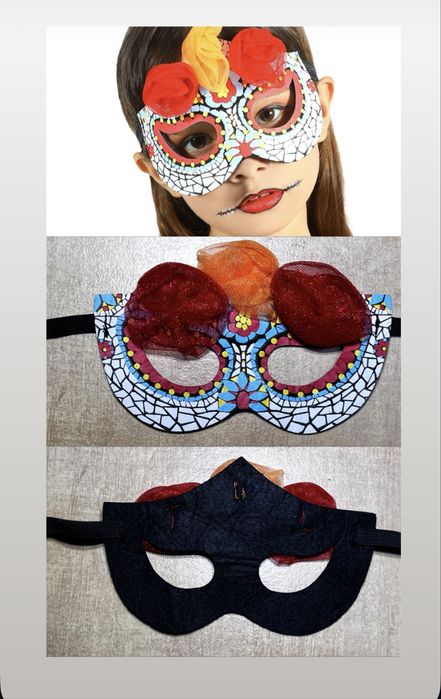 Маска вечірня, для сну Дісней та коралові рукавиці