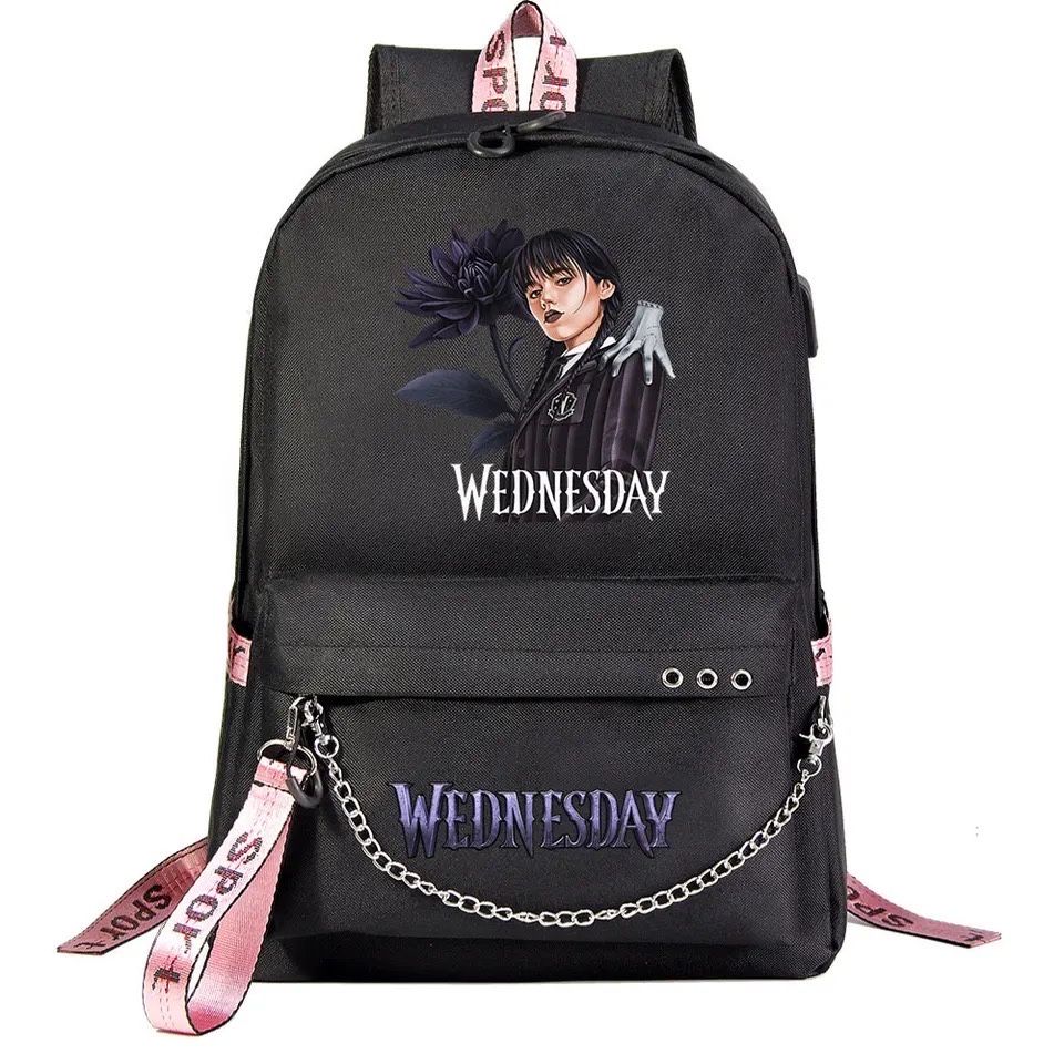 Рюкзак Венсдей ,шкільний рюкзак Wednesday