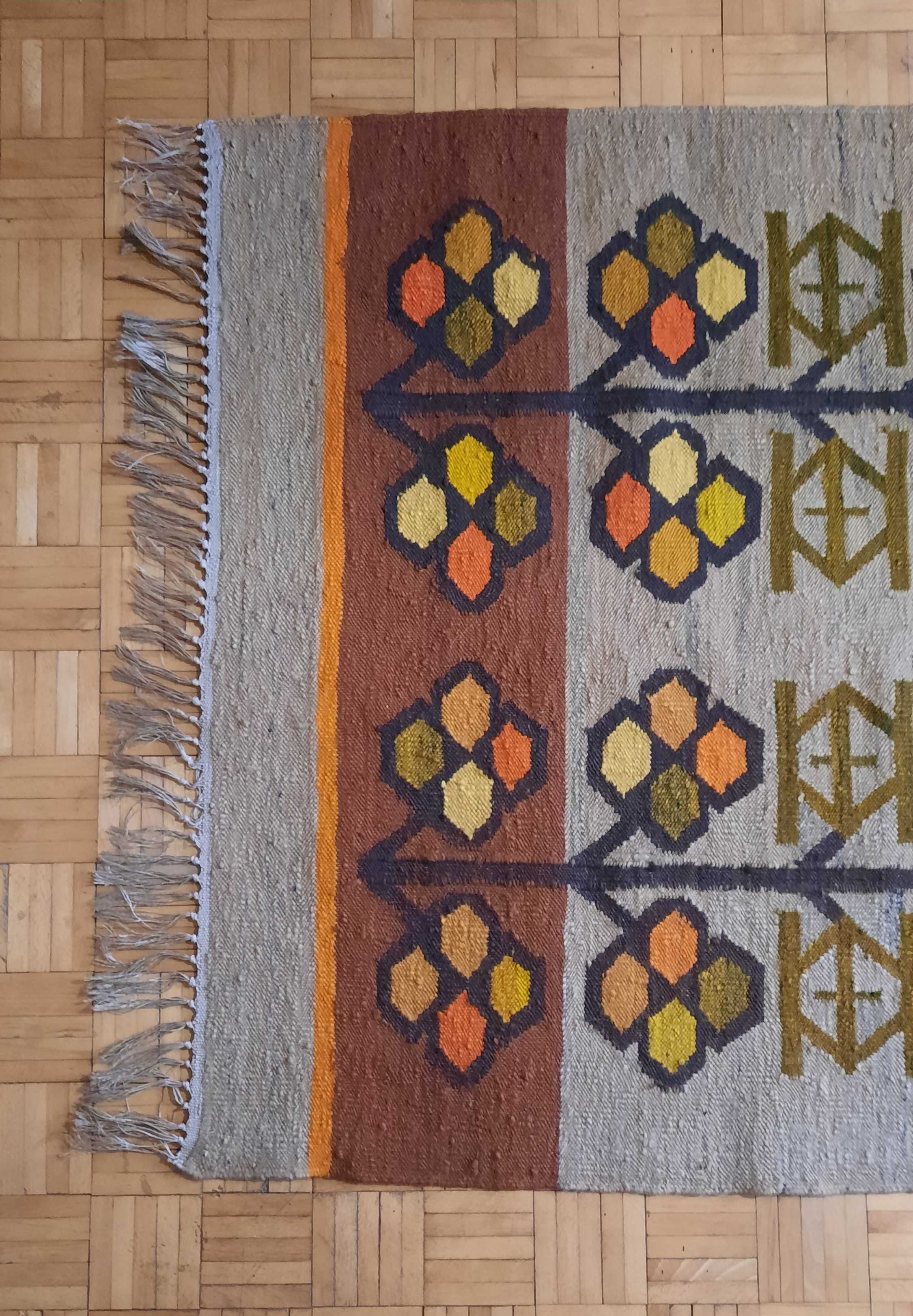 Kilim wełniany Cepelia lata 70