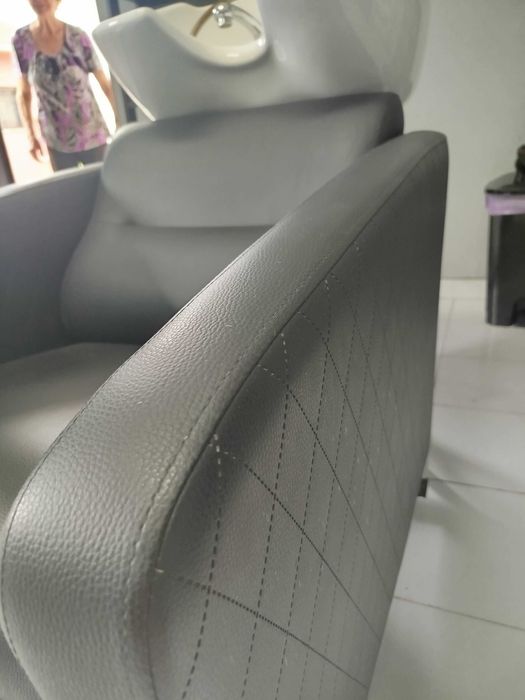 Rampa de lavagem de cabeleireiro