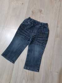 Spodnie r. 98 jeansy na gumce dżinsy