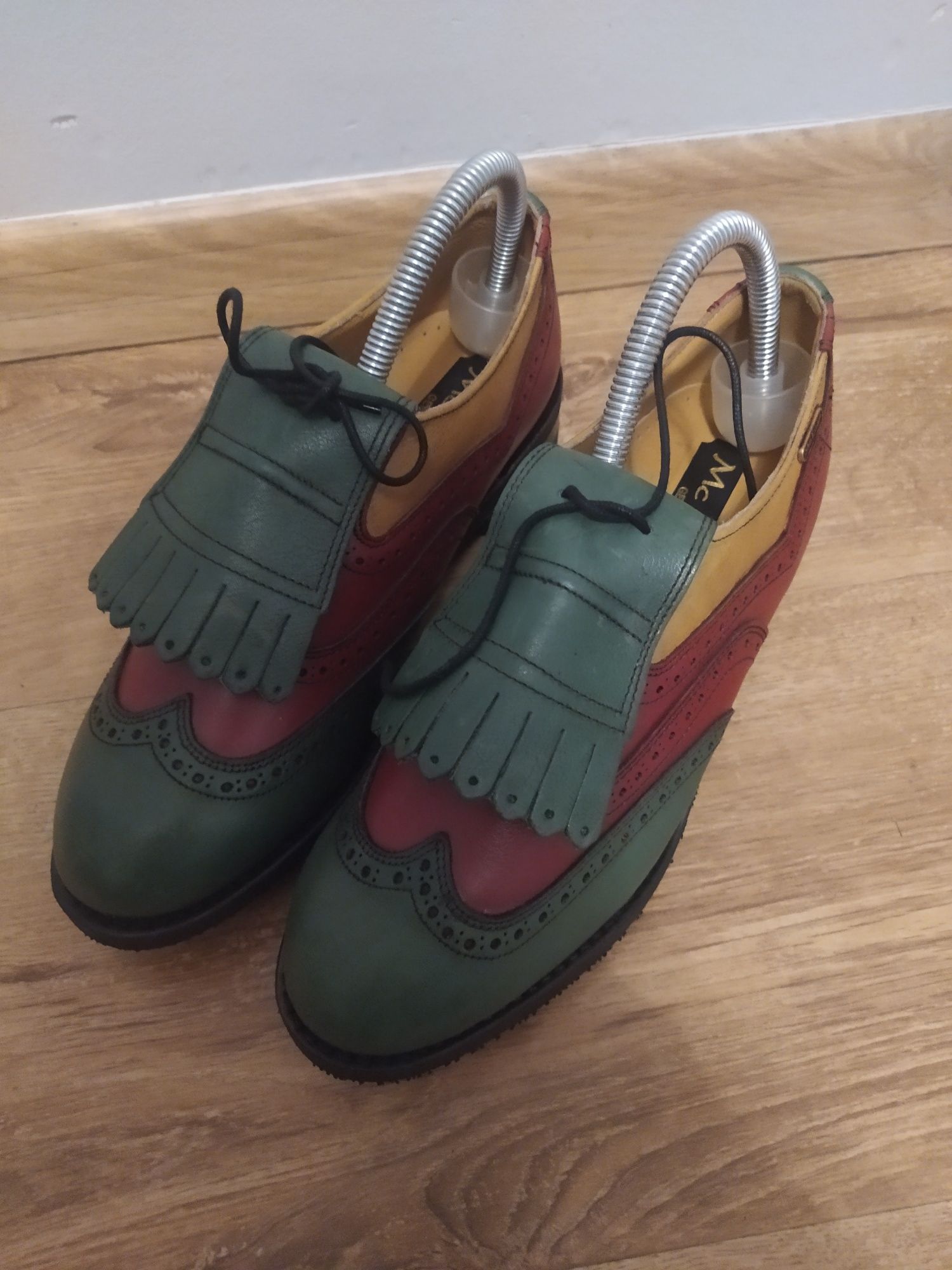 Ekskluzywne buty do golfa Mc Lean. Rozmiar 39
