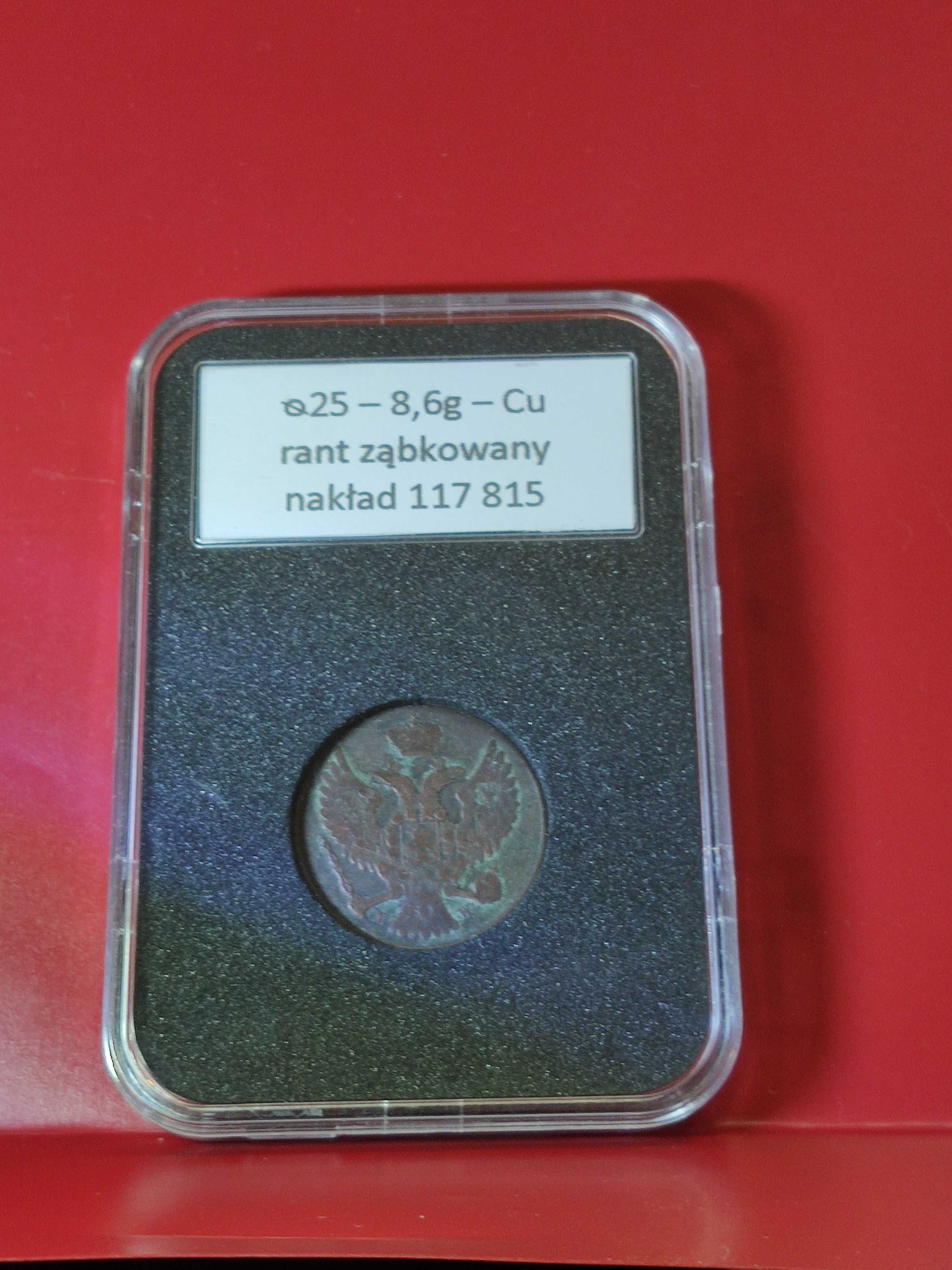 3 Grosze 1840r. MW w slabie