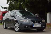 HONDA ACCORD 2.0 155KM Benzyna+LPG Klimatyzacja Elektryka Hak 2003 ROK