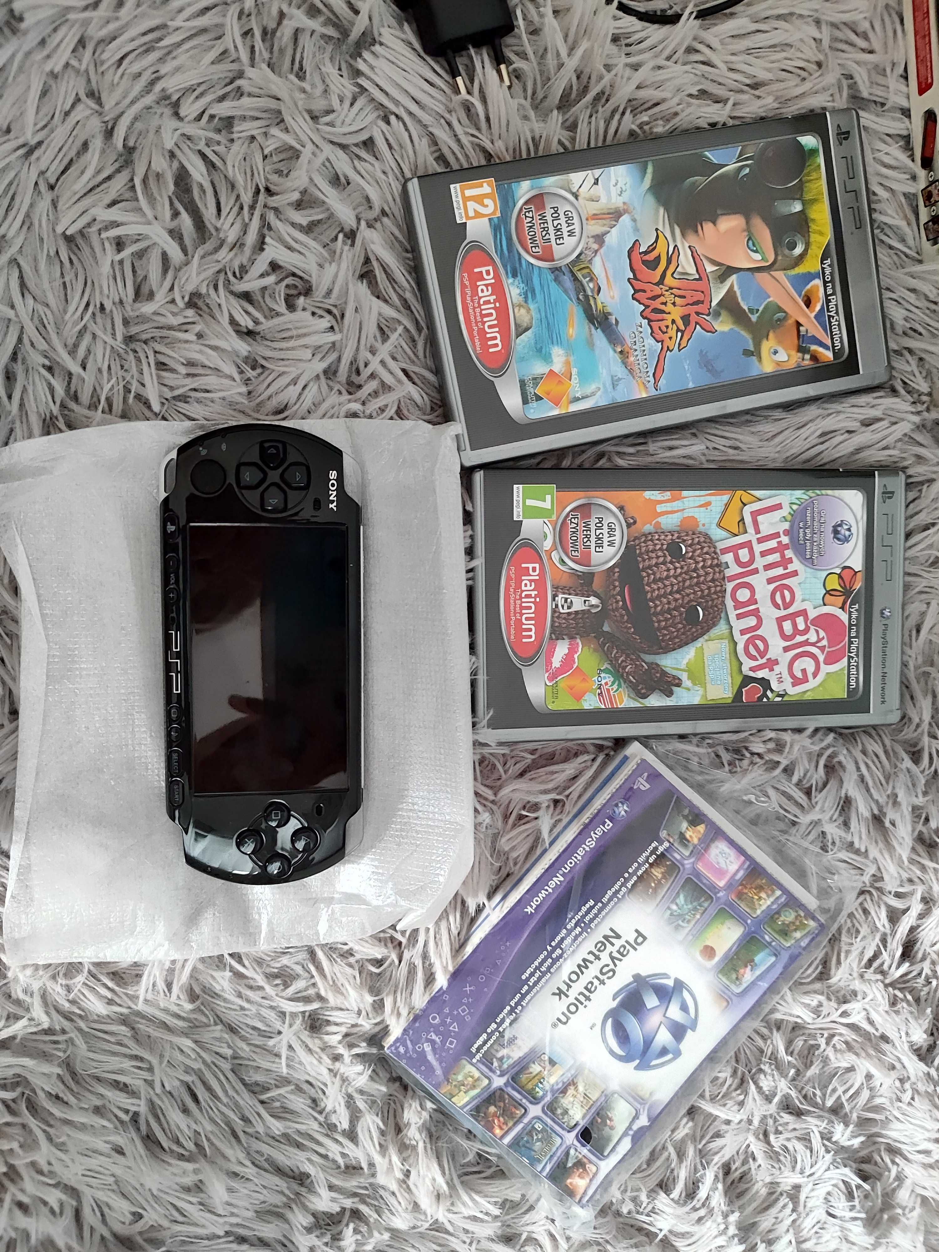 PSP 3004 Slim & Lite Piano Black | Stan kolekcjonerski Jak Nowe