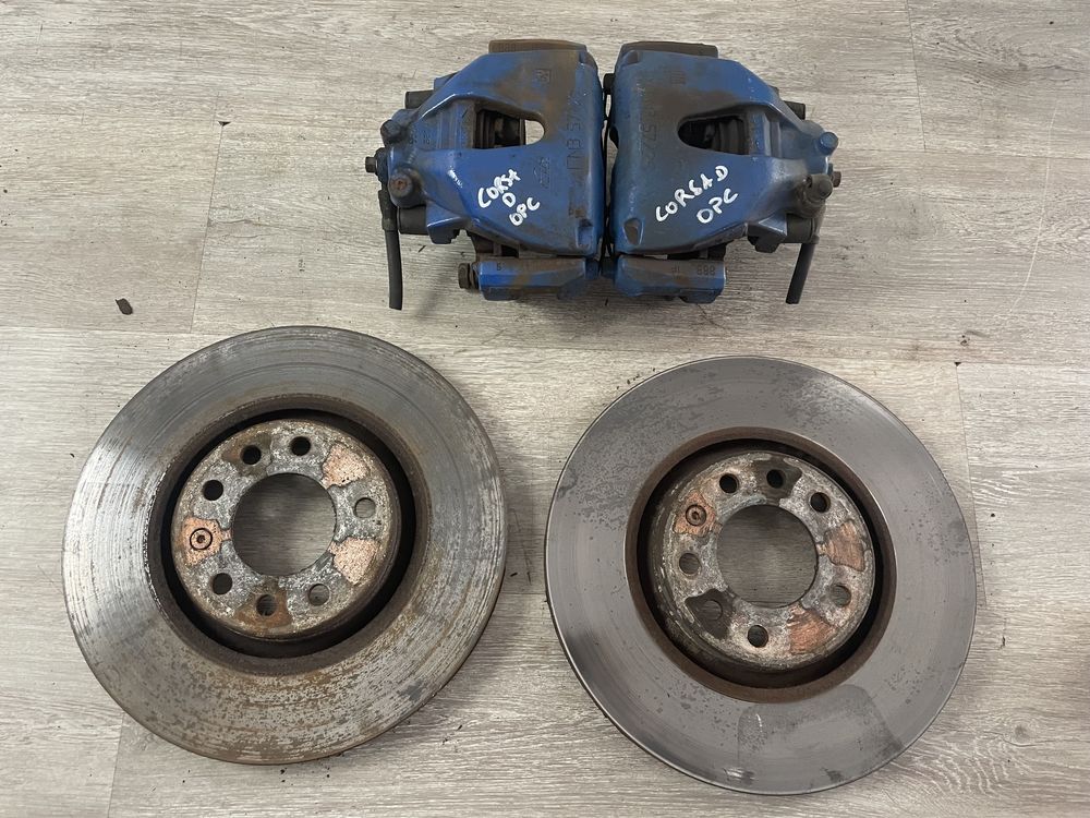 Zaciski przednie opel corsa D OPC Swap tarcze