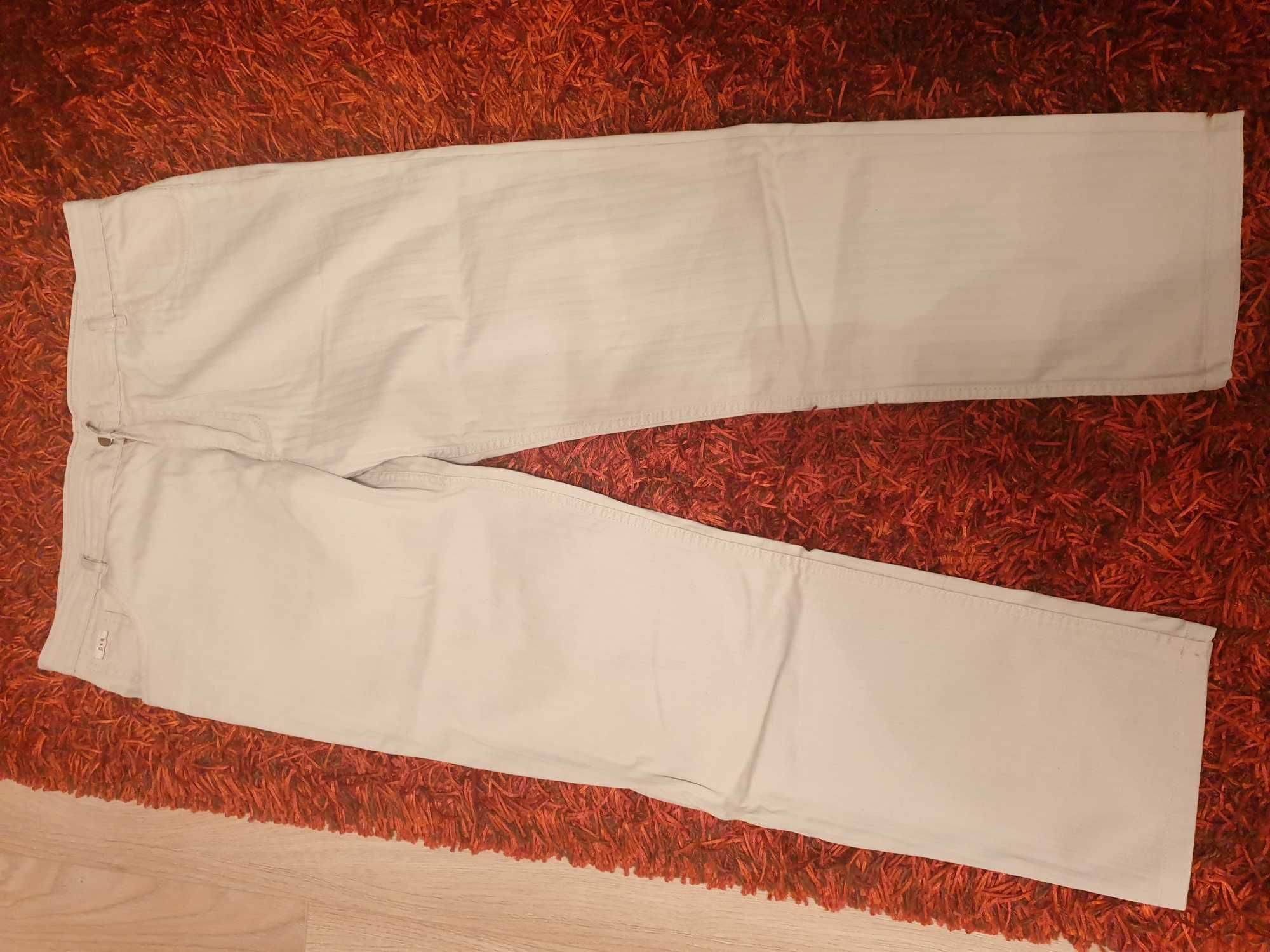 Spodnie męskie jasne XL