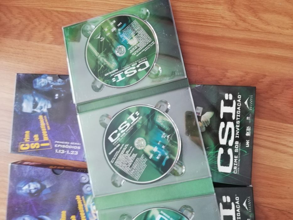 DVD CSI Las Vegas temporada 1 e 2