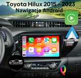 Nawigacja Toyota Hilux Android CarPlay/AA Qled 4G LTE Montaż Gwarancja