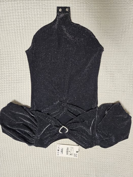 Body com aplique nas costas