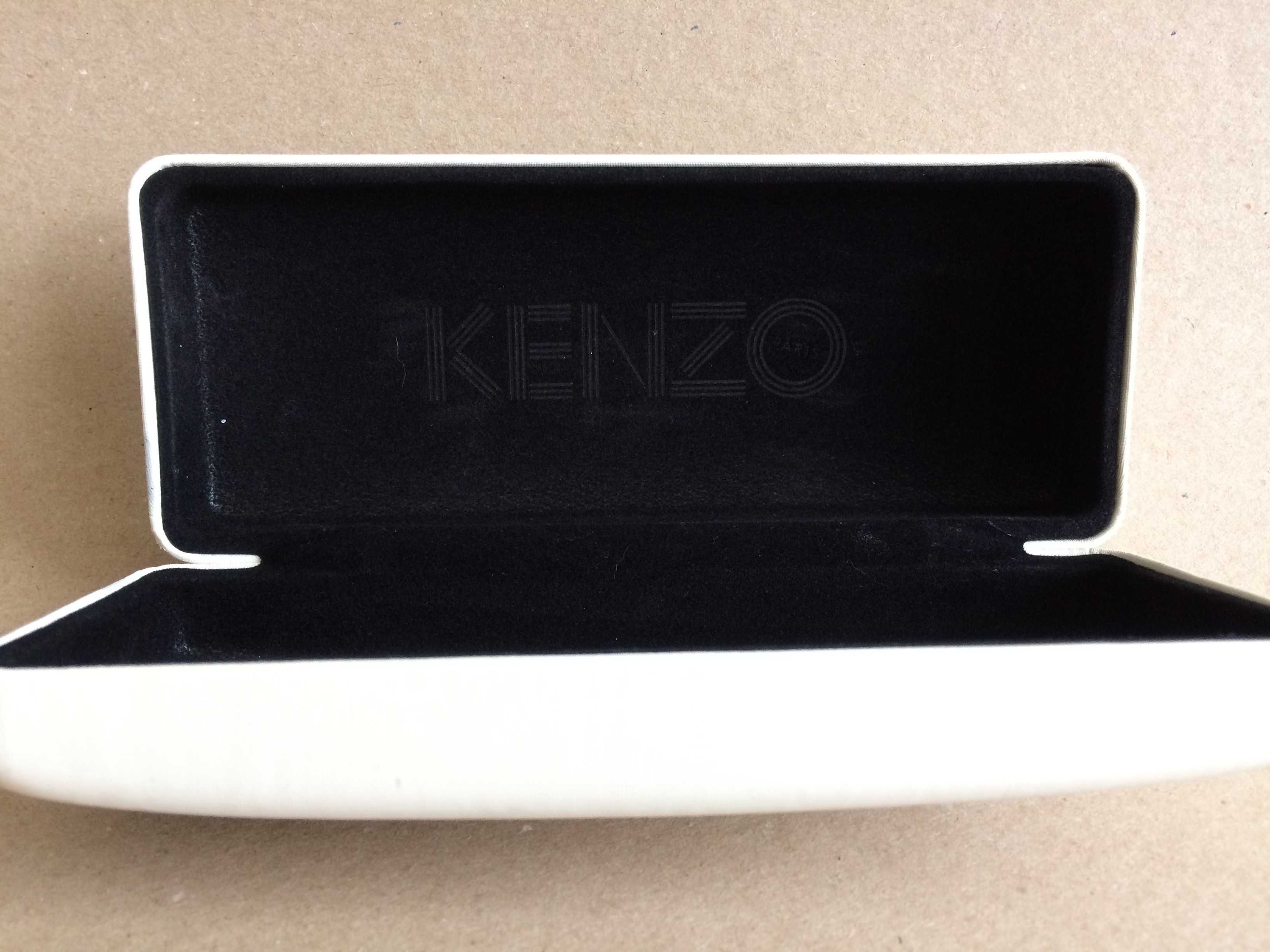 KENZO nowe oryginalne okulary - made in France; or, etui