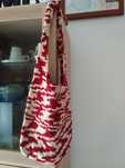 bolsa de crochet, 100% algodão , original, único .
