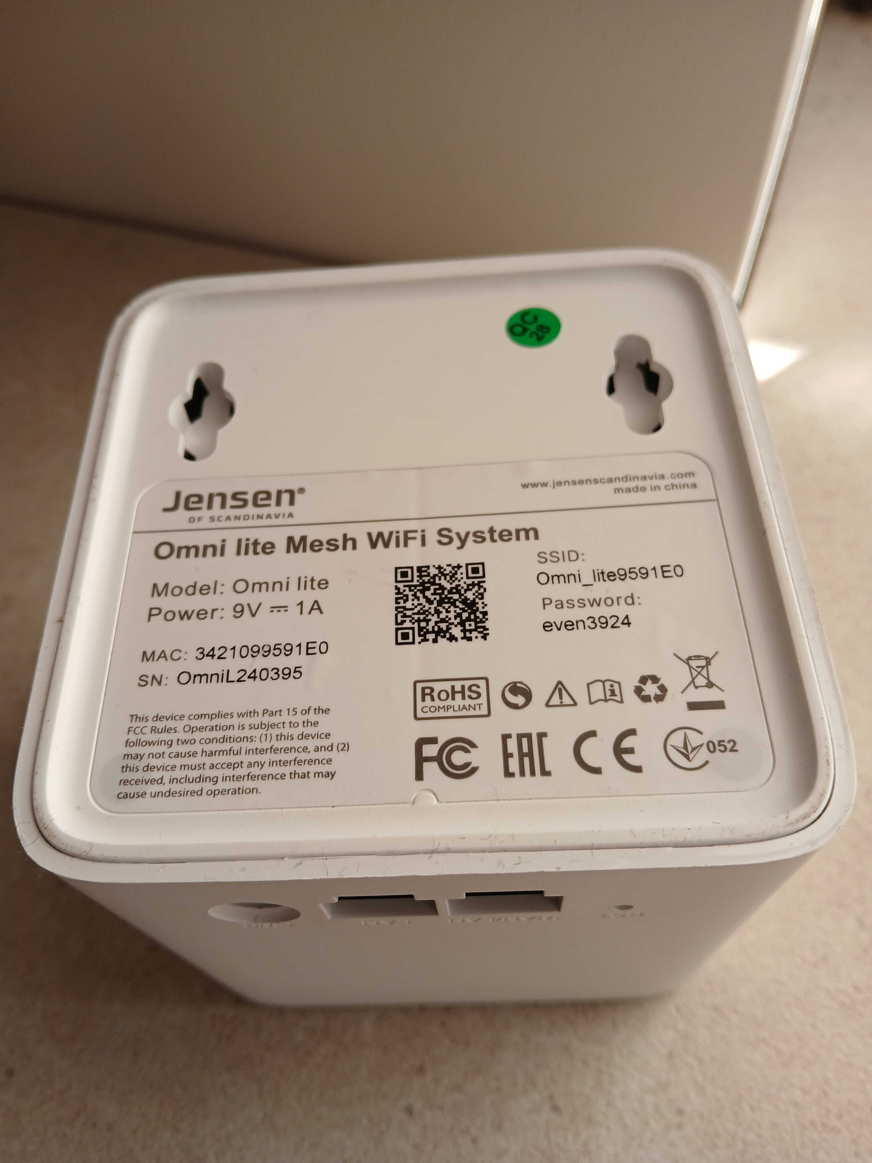 Wzmacniacz sygnału Wifi Jensen Omni lite