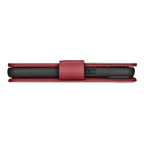 iCarer Wallet Case 2in1 etui iPhone 14 Pro skórzany pokrowiec z klapką