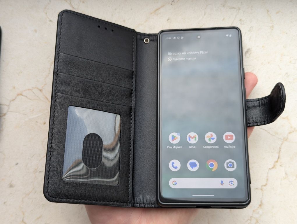 Чохол книжечка з ремінцем для Google Pixel