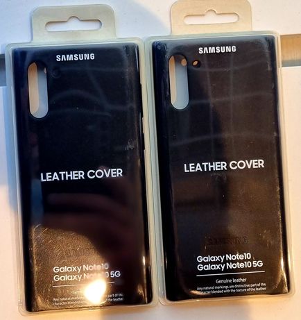 Capa Samsung Note 10 Leather (Selada e original)