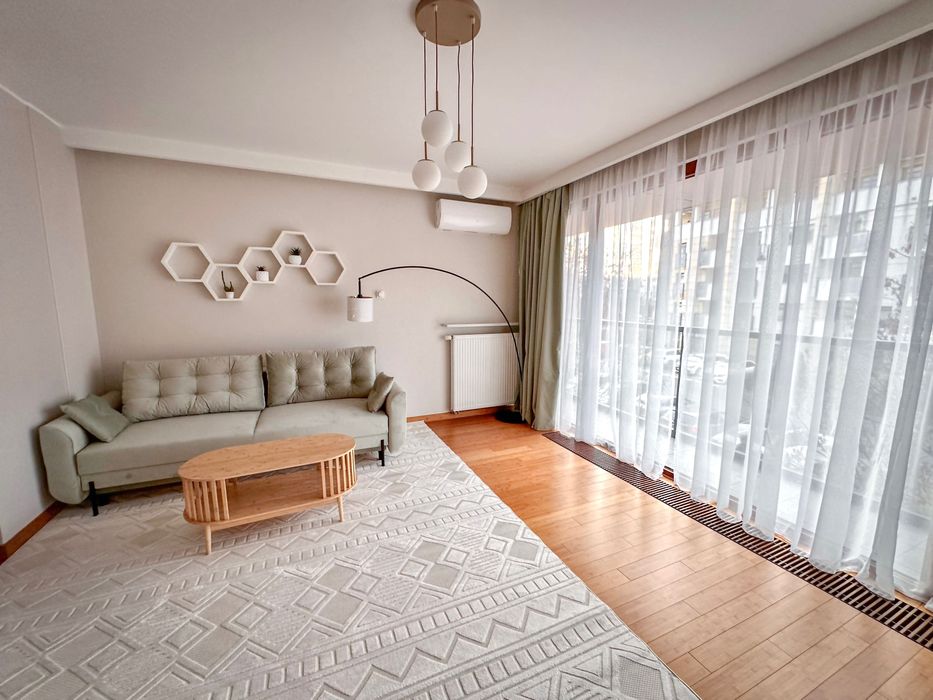 57 m² | Royal Wilanów | loggia ze schowkiem | garaż | klimatyzacja |