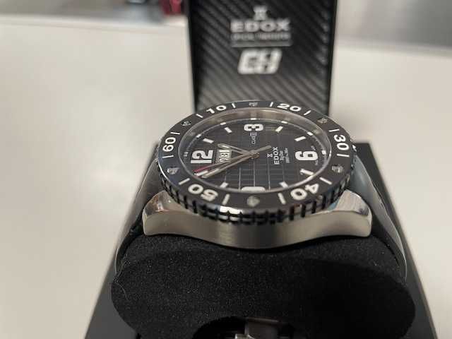 EDOX CLASS-1 Big Date (nie C-1) nr ref: 60007 3N NIN - Stan Idealny !