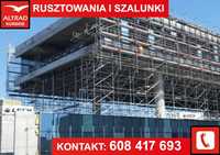 Wynajem rusztowań fasadowych, Projekt, Dostawa, Montaż! Altrad Końskie