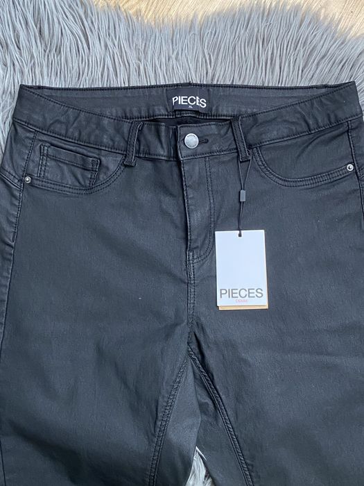 Штани зі штучної шкіри Skinny Fit