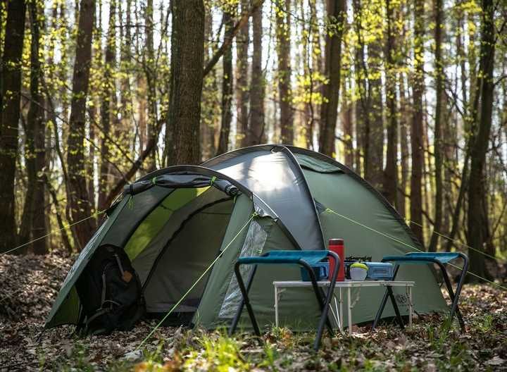 Namiot TURYSTYCZNY kempingowy 3 osobowy wodoodporny PRZEDSIONEK