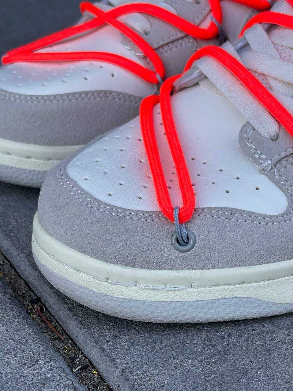 ЗНИЖКА! 37(23,5 м) Nike SB Dunk Off-White Lot 38 офф вайт найк сб данк