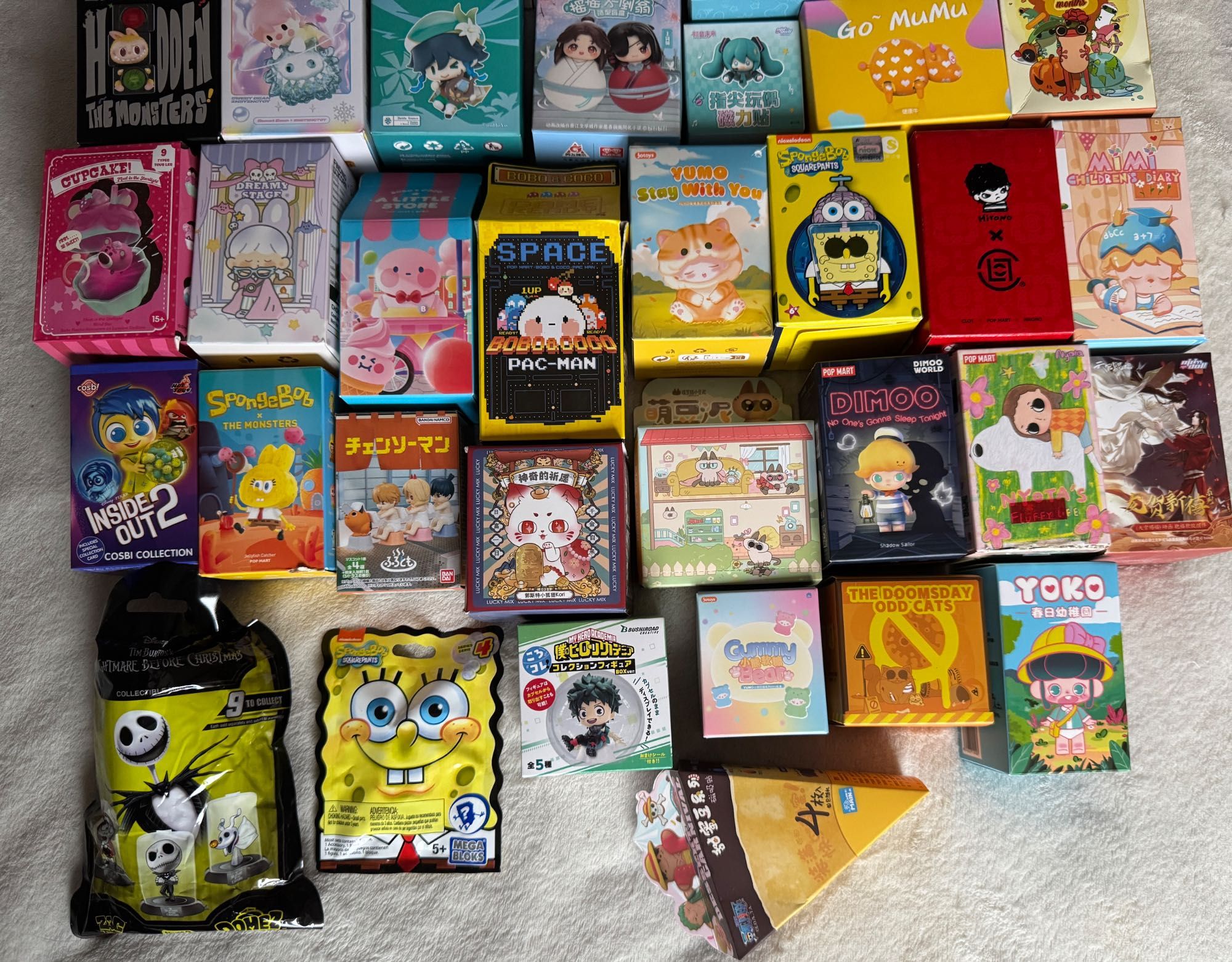 Blindbox popmart/аніме фігурка/Ліло і Стіч,Hatsune miku,My little pony